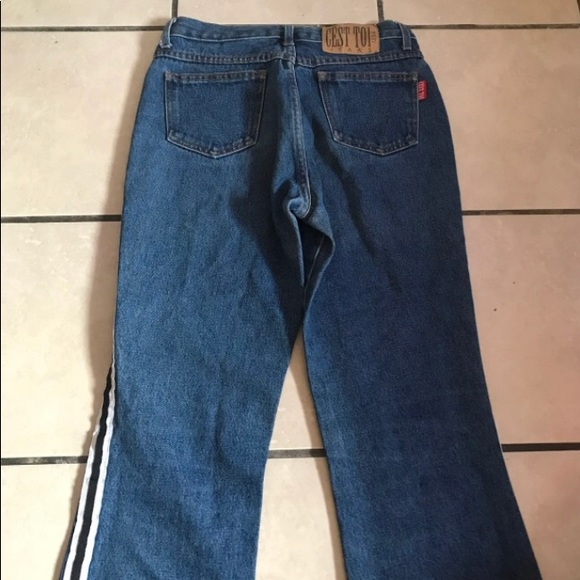 C’est Toi denim bootcut jeans - Picture 2 of 3